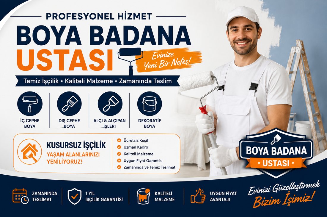 Bozyaka boya badana ustası – profesyonel boyacı